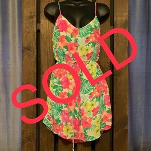 SOLD on MERC- Summer floral dress
